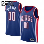 Maillot NBA Sacramento Kings Personnalisable Nike 2024-25 City Edition Bleu Swingman - Enfant